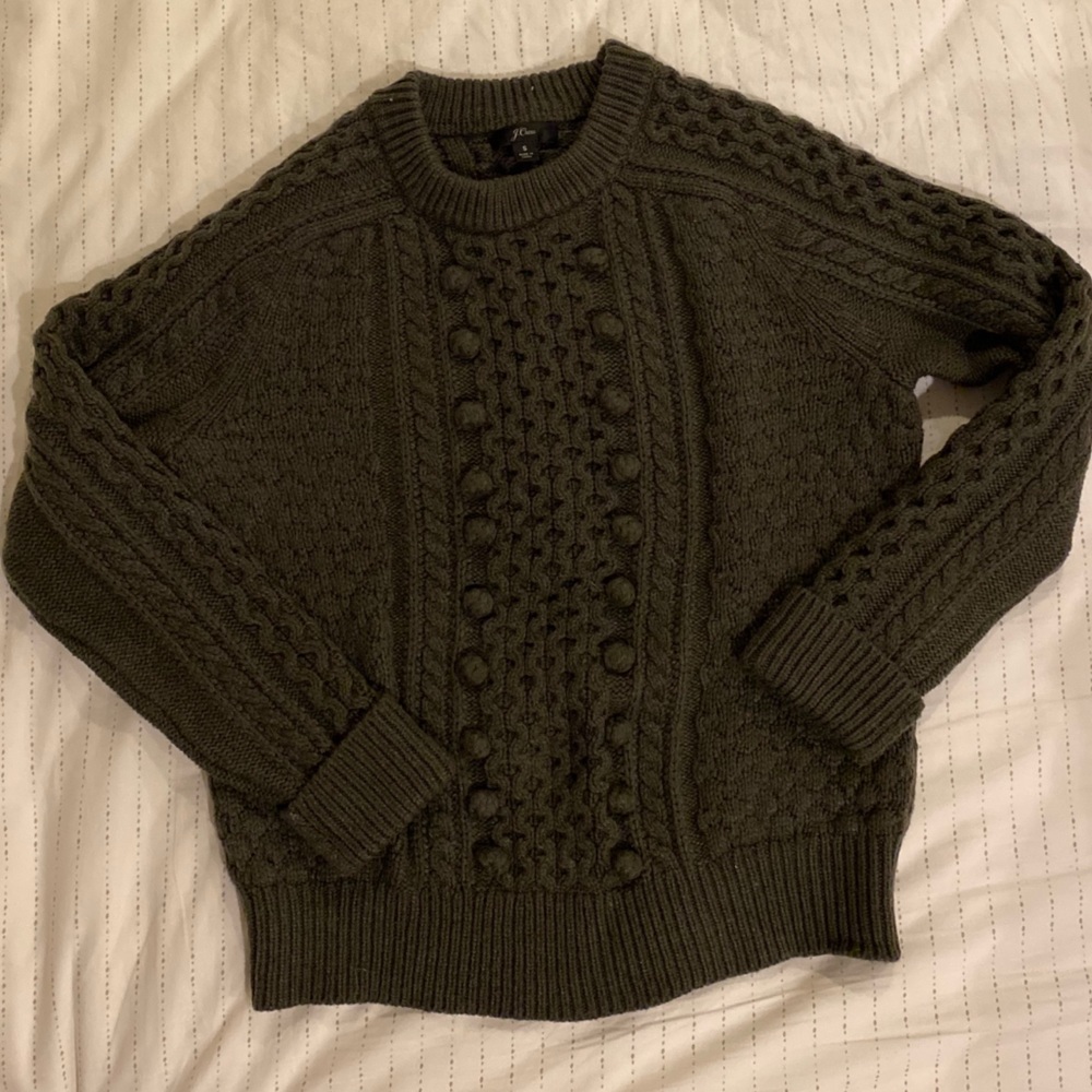 JCrew Pom Sweater Perfect Condition